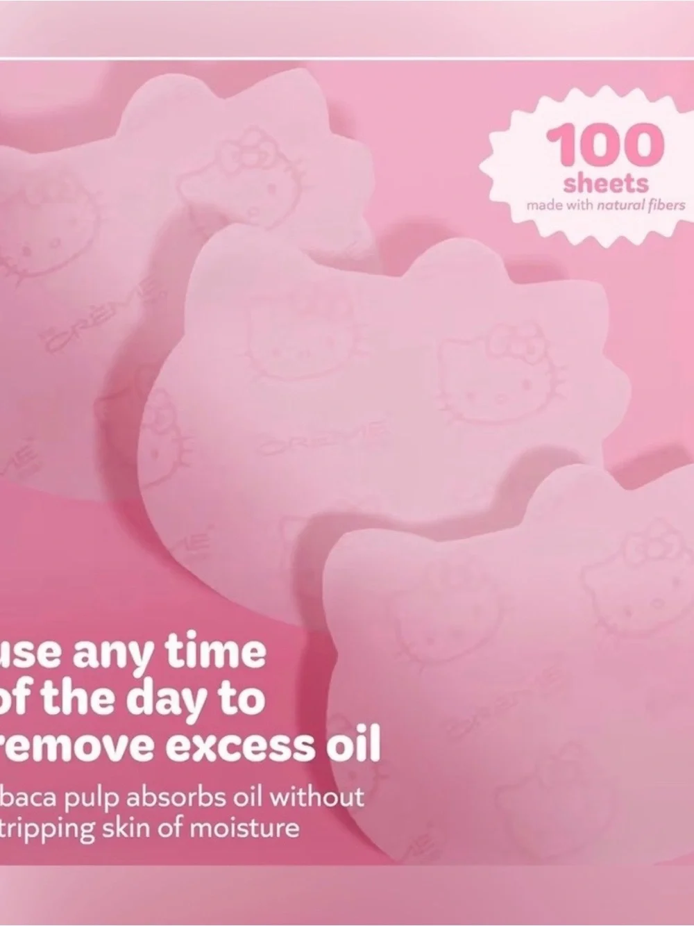 The Crème Shop x Hello Kitty Mattifying Blotting Paper